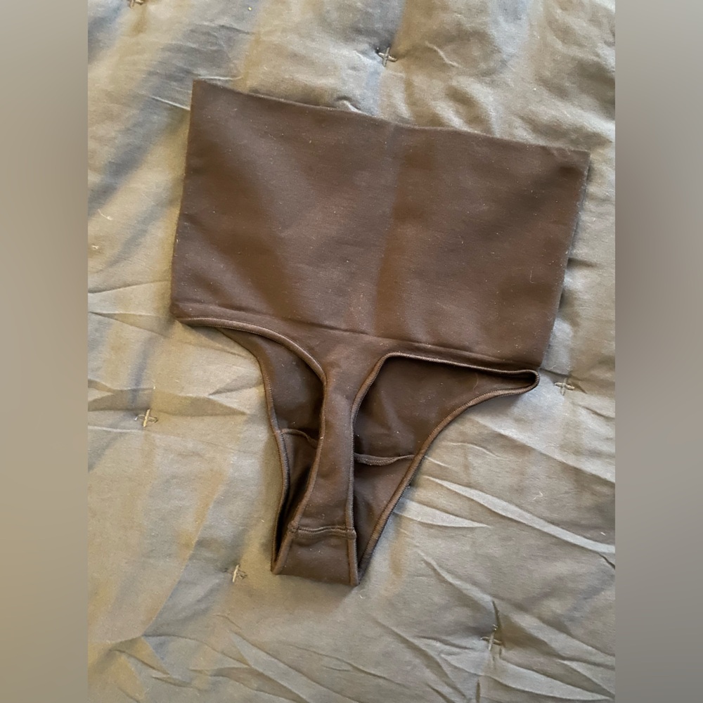 Skims seamless sculpt MID WAIST THONG Jasper xxs/xs - Picture 8 of 10